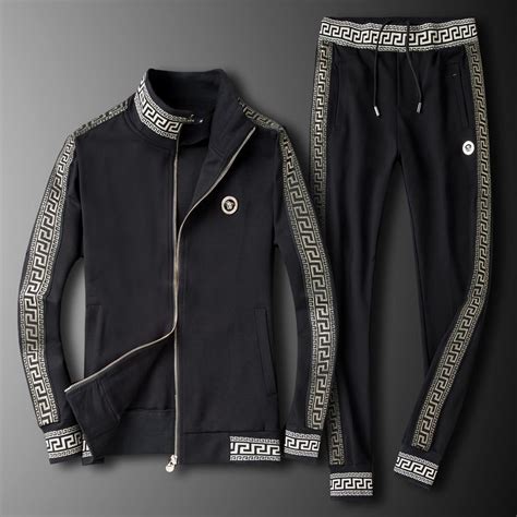 versace tracksuit china|Versace tracksuit for men.